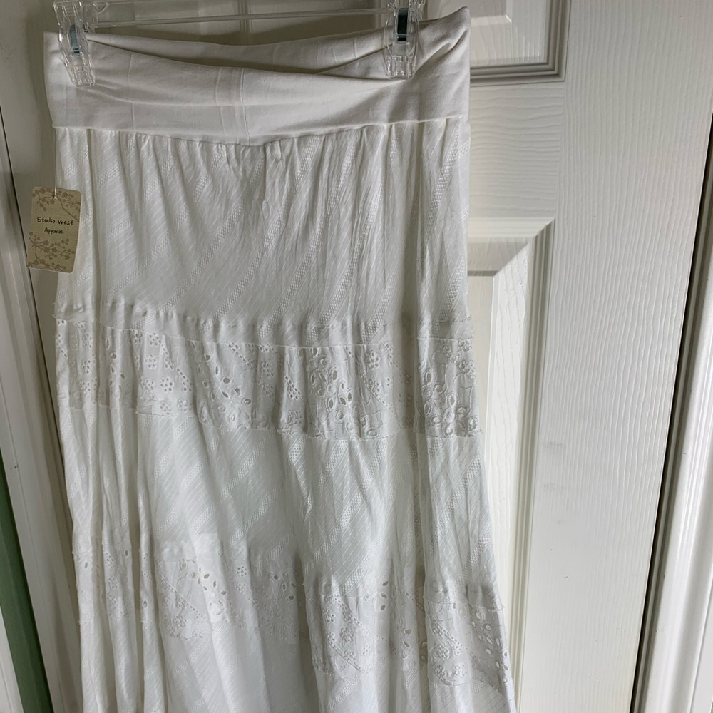 Studio West Apparel Long Boho cottagecore Skirt